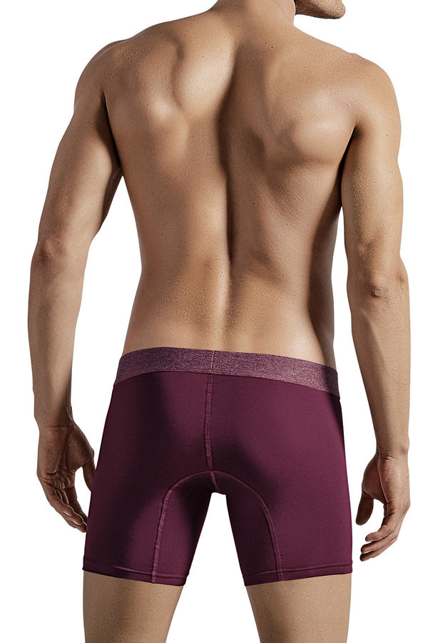 Hawai Red-Wine Solid Classic Boxer Brief