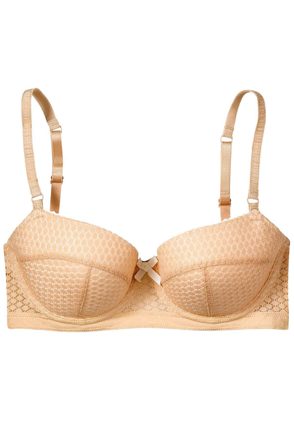 Heidi Klum Intimates Leise Contour Balconette Bra in American Nude