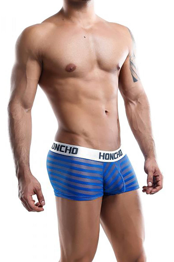 Honcho Royal-Blue Sheer-Stripe Trunk