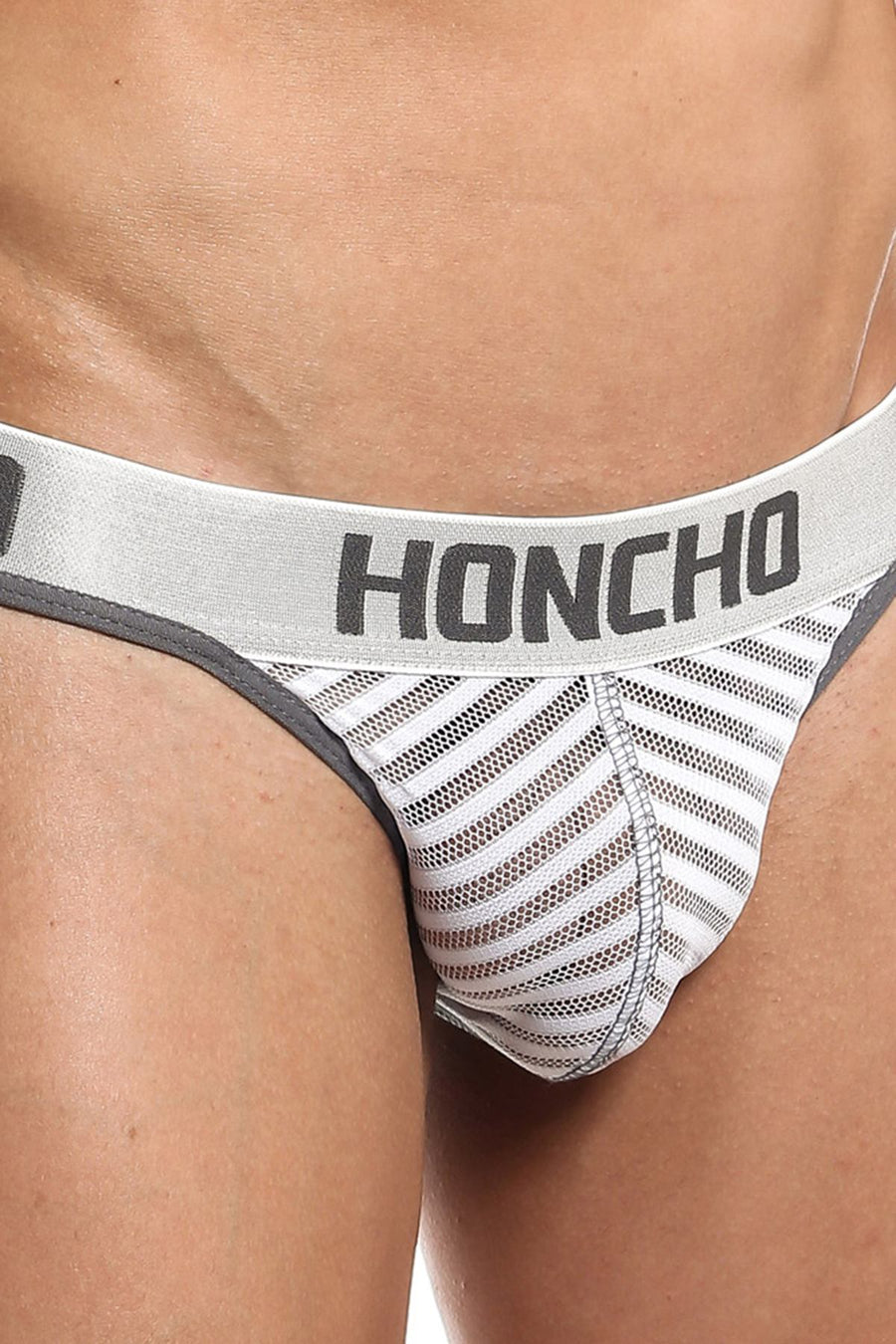 Honcho White HOK019 White Dwarf Thong