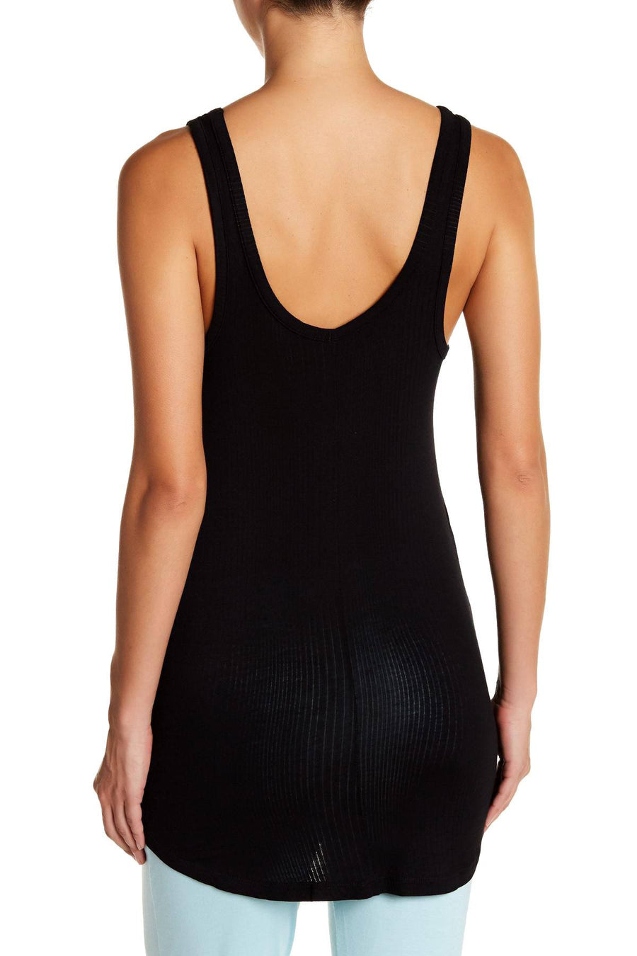 Honeydew Intimates Black All-American Rib Tank
