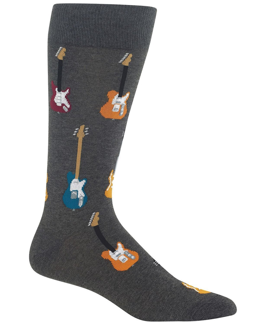 Hot Sox Guitar Socks Charcoal Heather