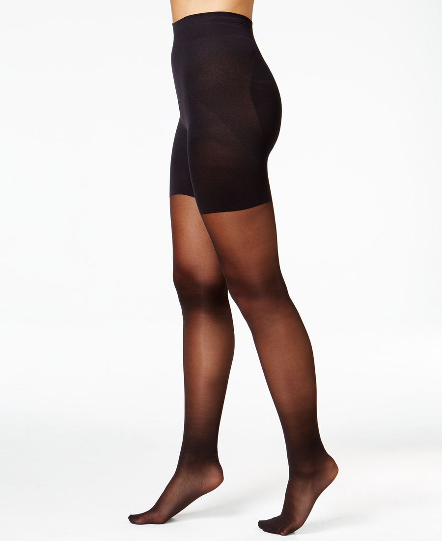 Hue Sheer Shaping Tights Black