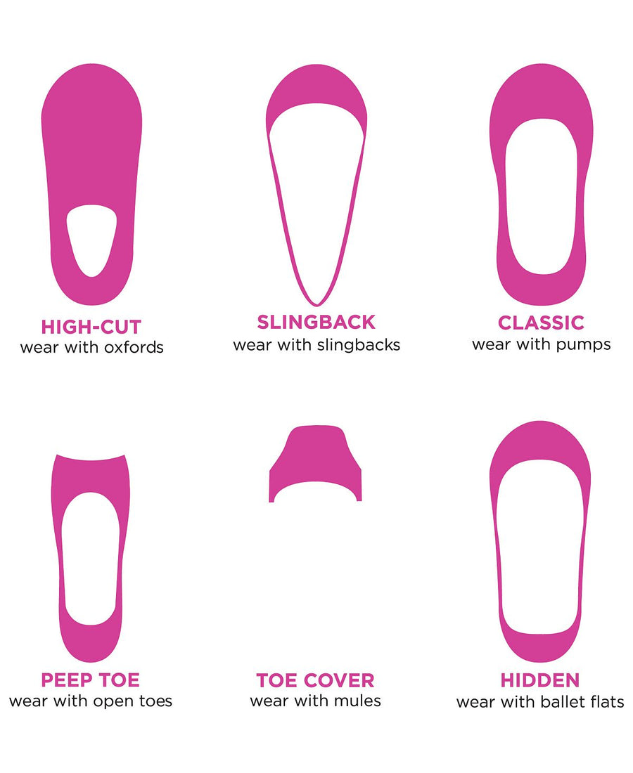 Hue wo Padded Hidden Microfiber Liner Socks Cream