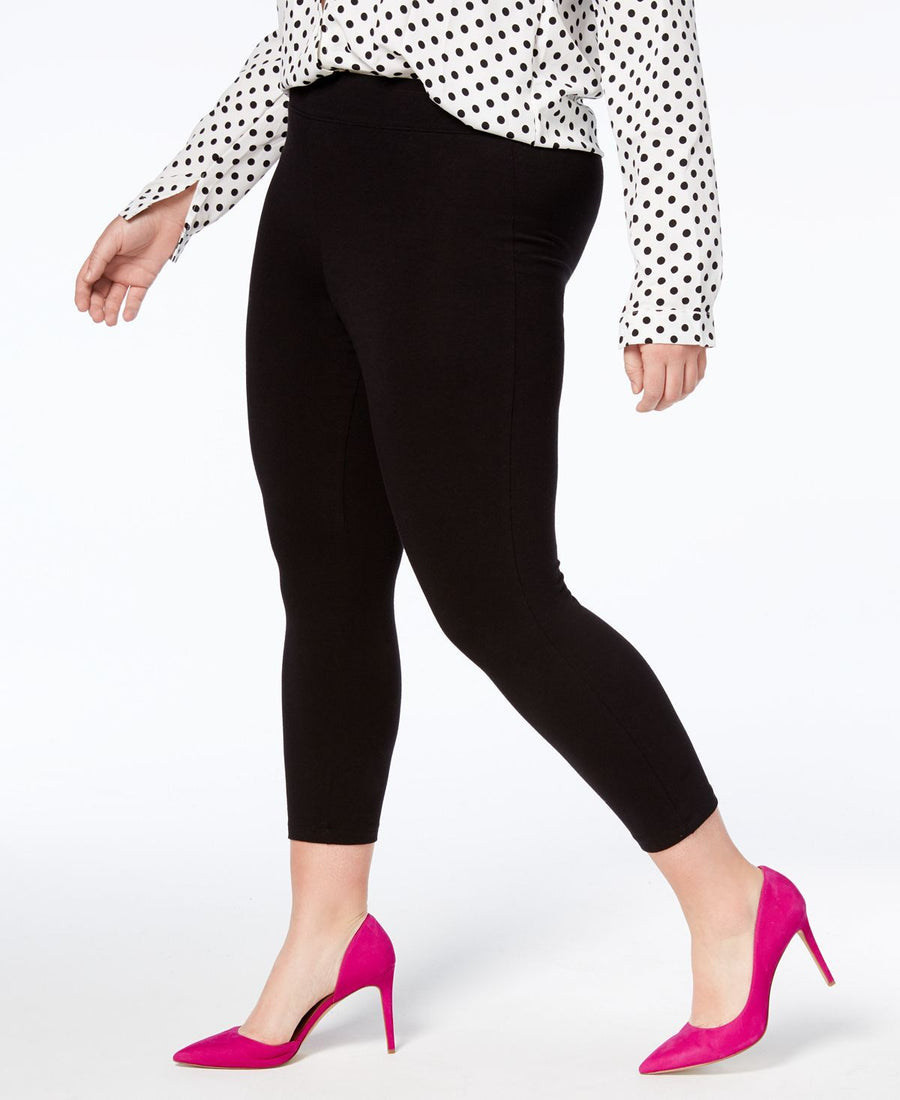 Hue wo Plus Capri Leggings Black