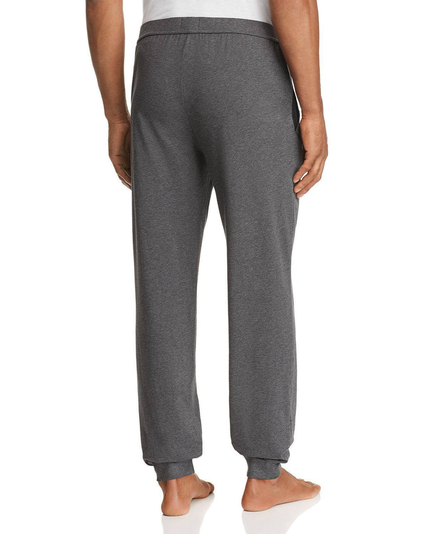 Hugo Boss Stretch Cotton Lounge Pants in Gray