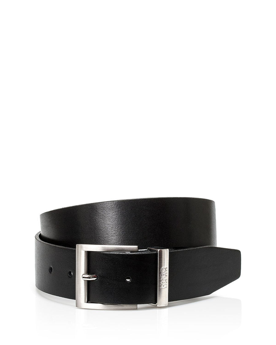 Hugo Bud Leather Belt Black
