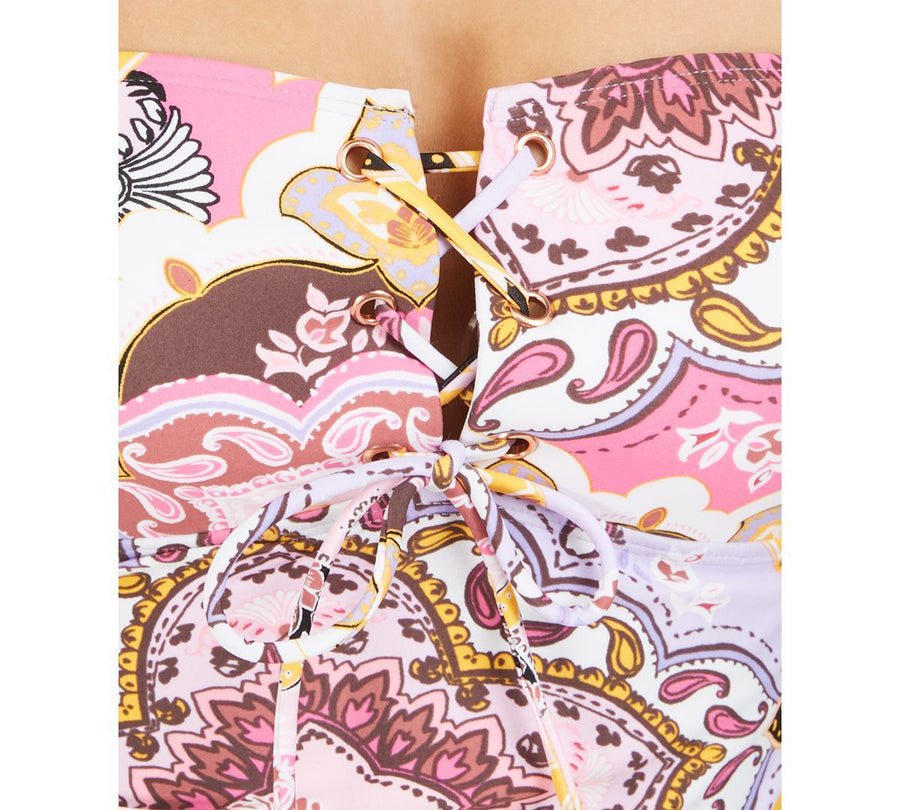 Hula Honey Juniors' Tankini Top Lilac Fizz Multi
