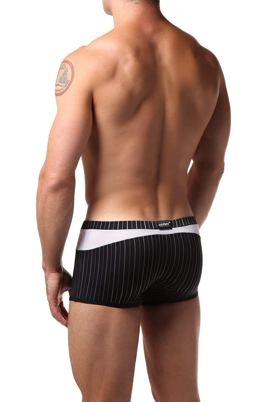 Hunk² Black/White Apollo Nuit² Boxer Trunk