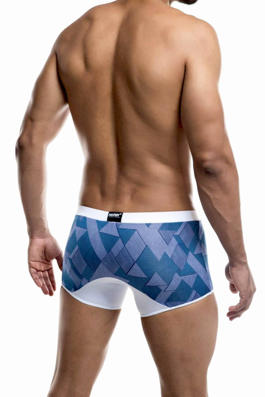 Hunk² Blue/White Apollo Vague² Boxer Trunk