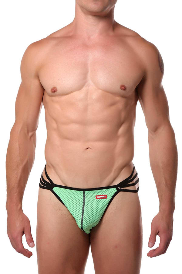 Hunk² Green Mesh Chaos Astre² Thong