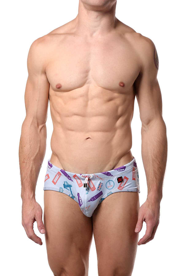Hunk² Lavender-Grey Alphae Londres² Swim Brief