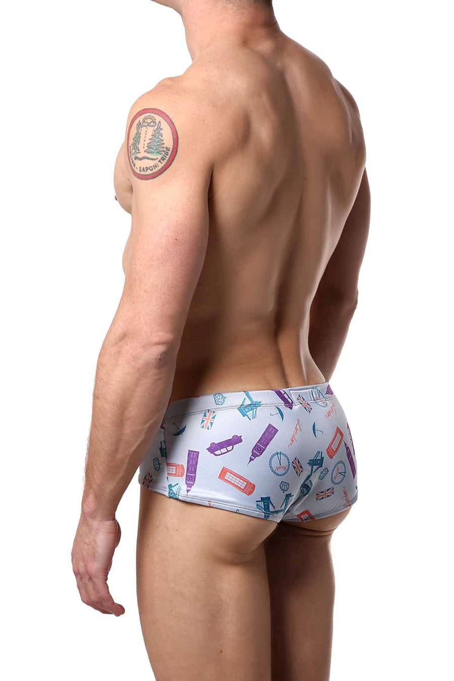 Hunk² Lavender-Grey Alphae Londres² Swim Brief