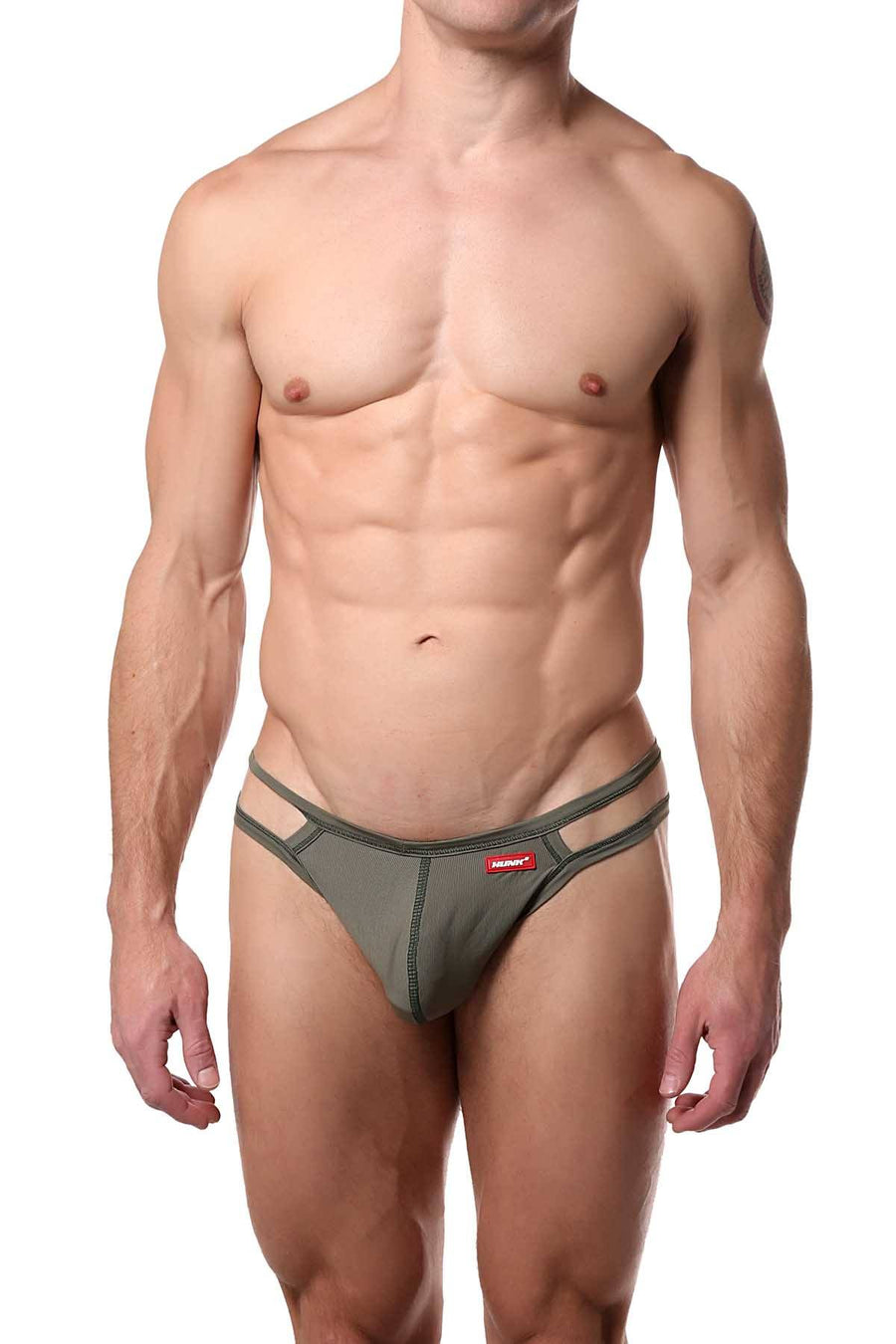 Hunk² Military Green Chaos Mili² Thong