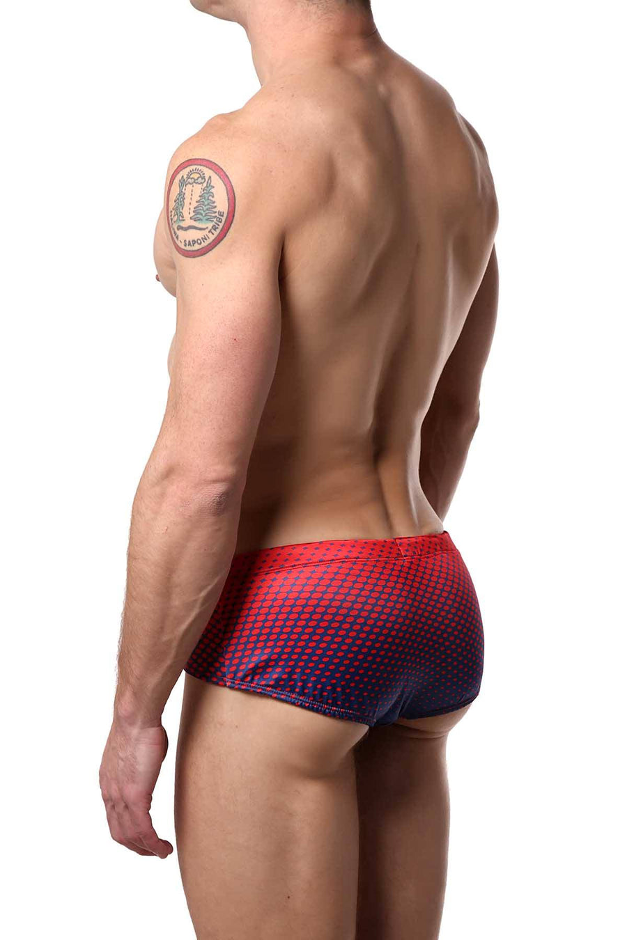 Hunk² Red/Navy Alphae Aube² Swim Brief