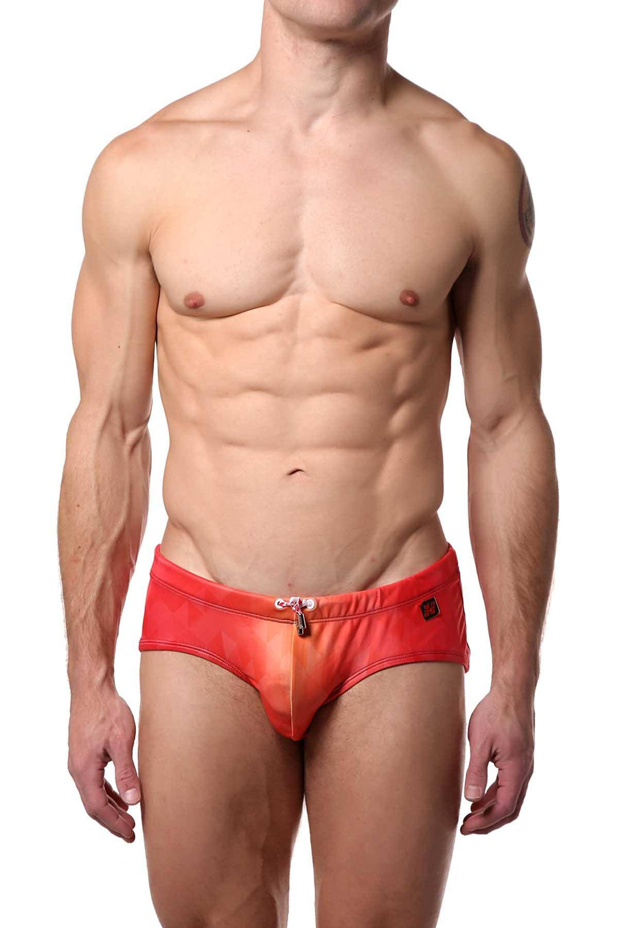 Hunk² Red/Orange Alphae Chaleur² Swim Brief