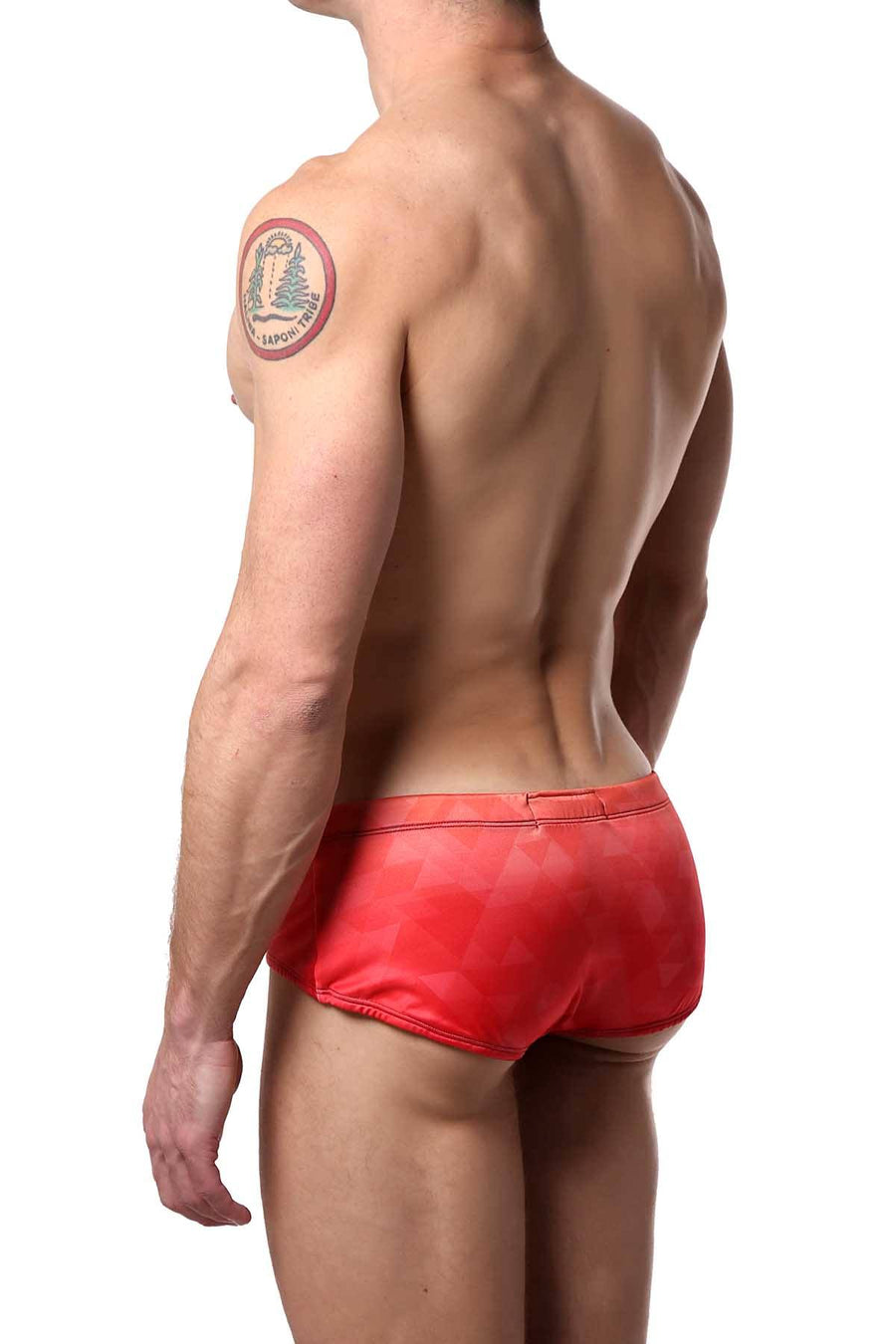 Hunk² Red/Orange Alphae Chaleur² Swim Brief