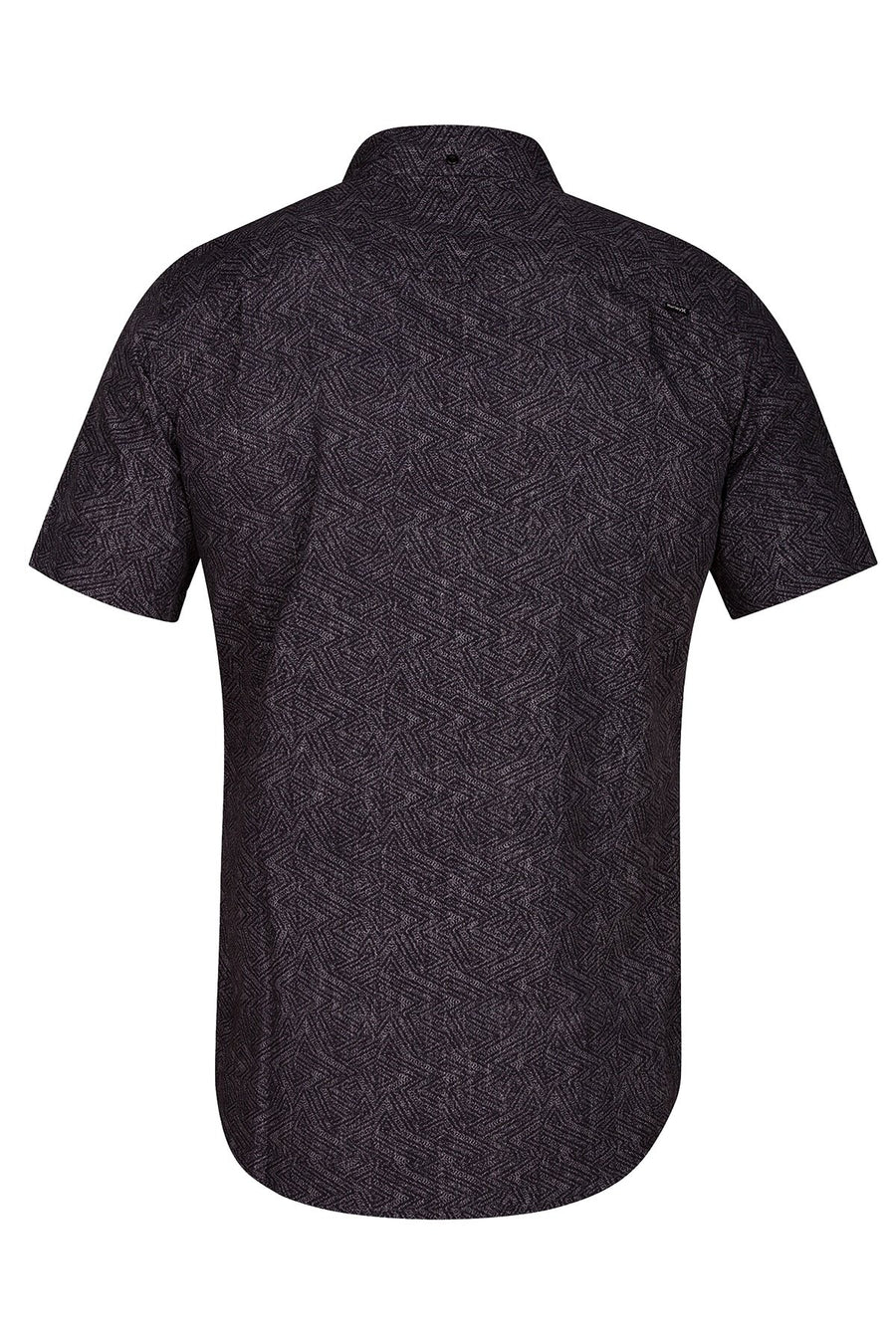Hurley Black/Grey Geo-Print Crossroads Pocket Shirt