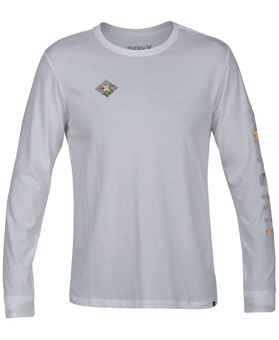 Hurley Fronds Graphic T-shirt White