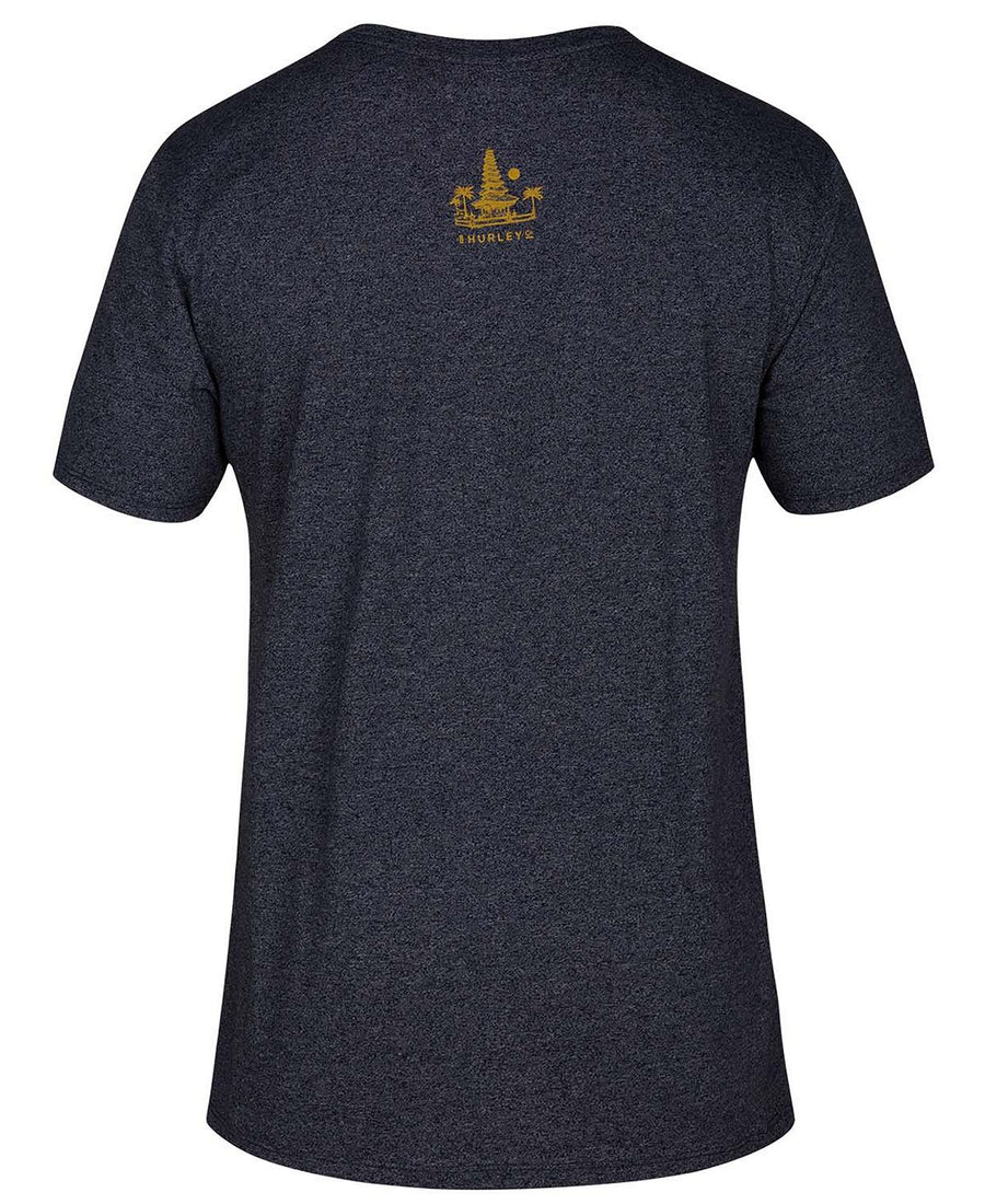 Hurley Graphic T-shirt Obsidianheather/black