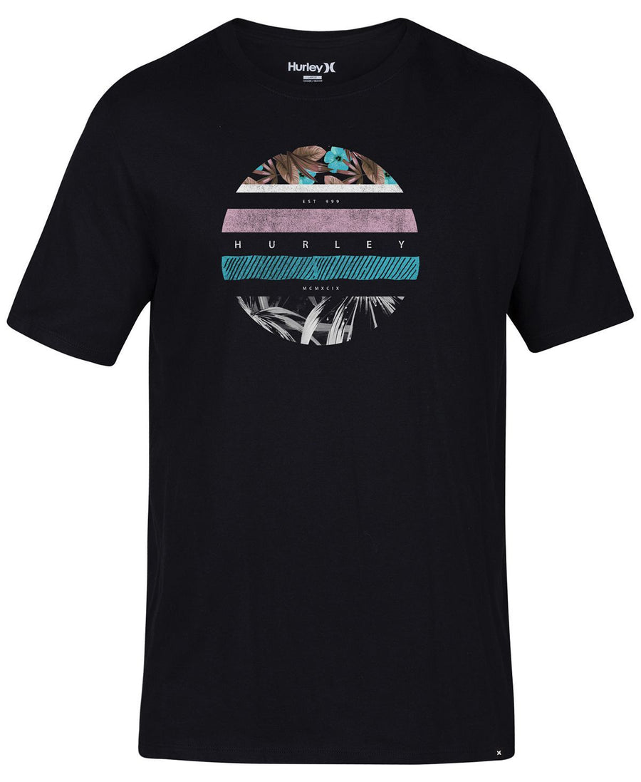 Hurley High Bars Graphic T-shirt Black