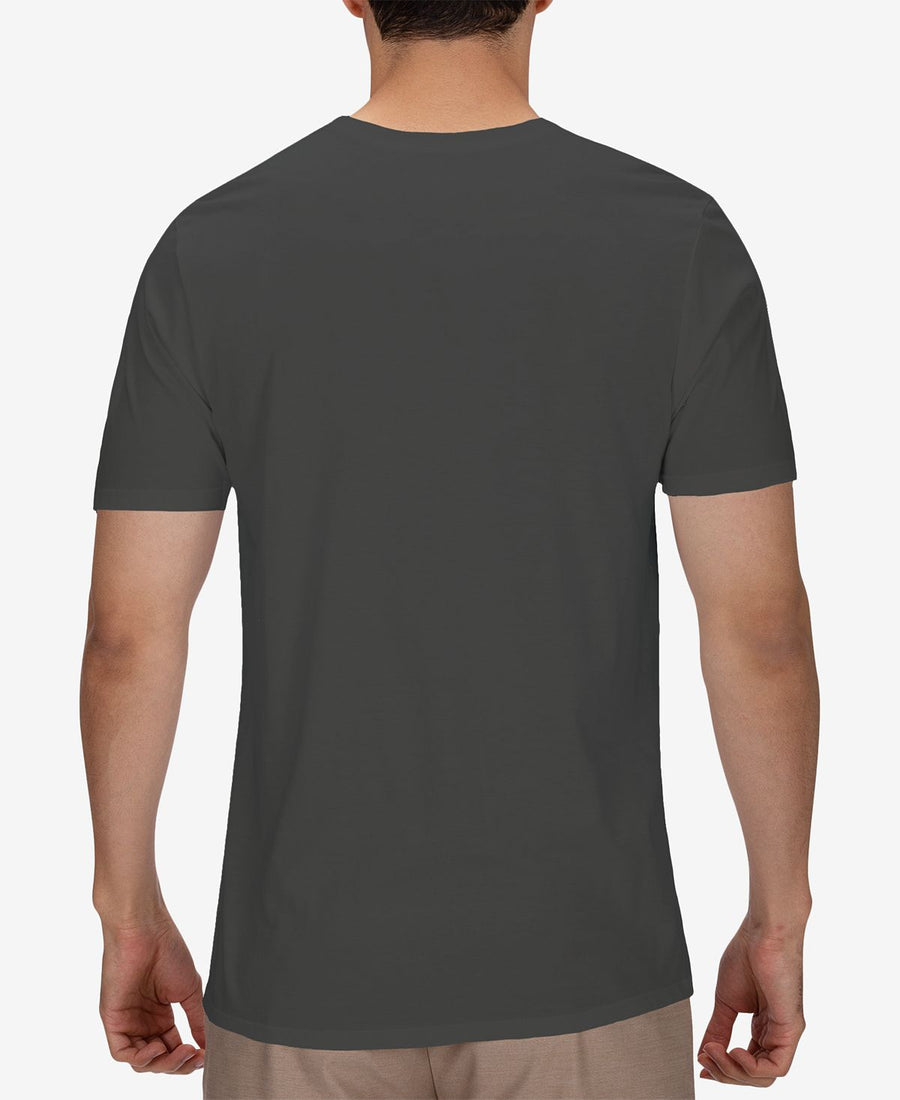 Hurley One And Only Graphic T-shirt Dk Gry Hthr/White Logo