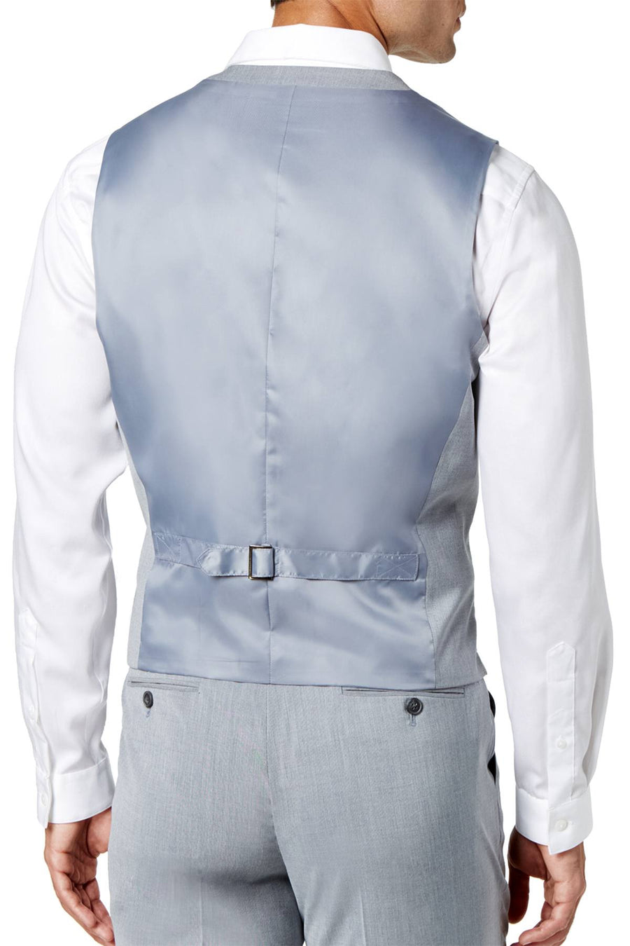 INC International Concepts Light Grey Marrone Vest