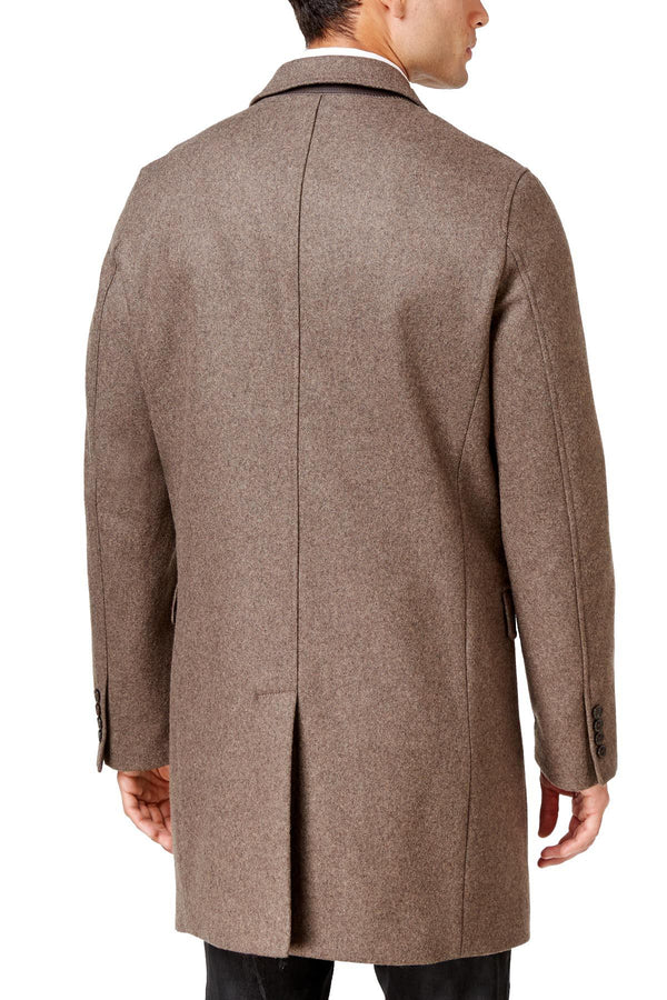 INC International Concepts Oatmeal Lancaster Topcoat