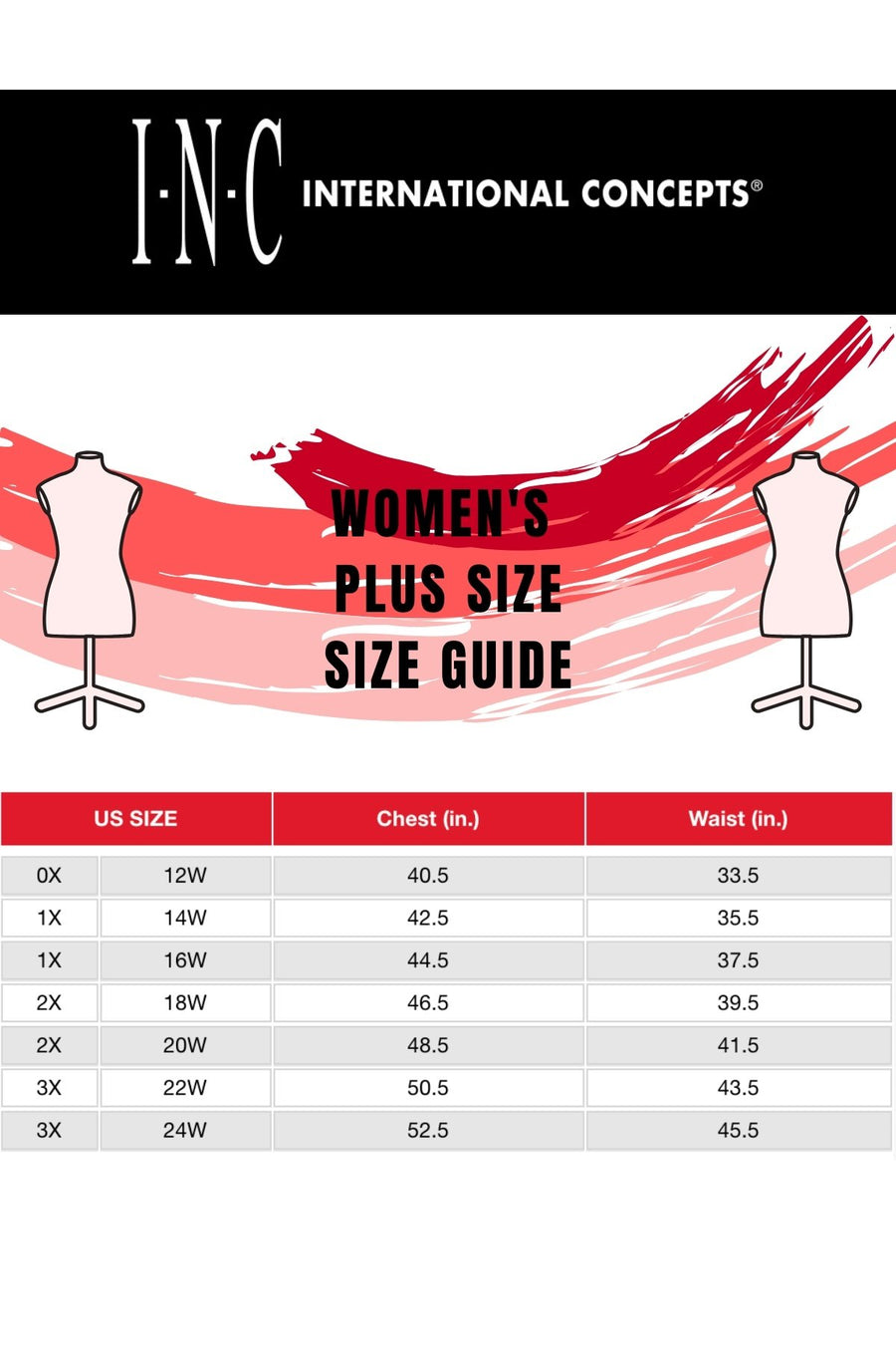 INC International Concepts PLUS Valentine Roses Satin Tuxedo Stripe Pajama Short