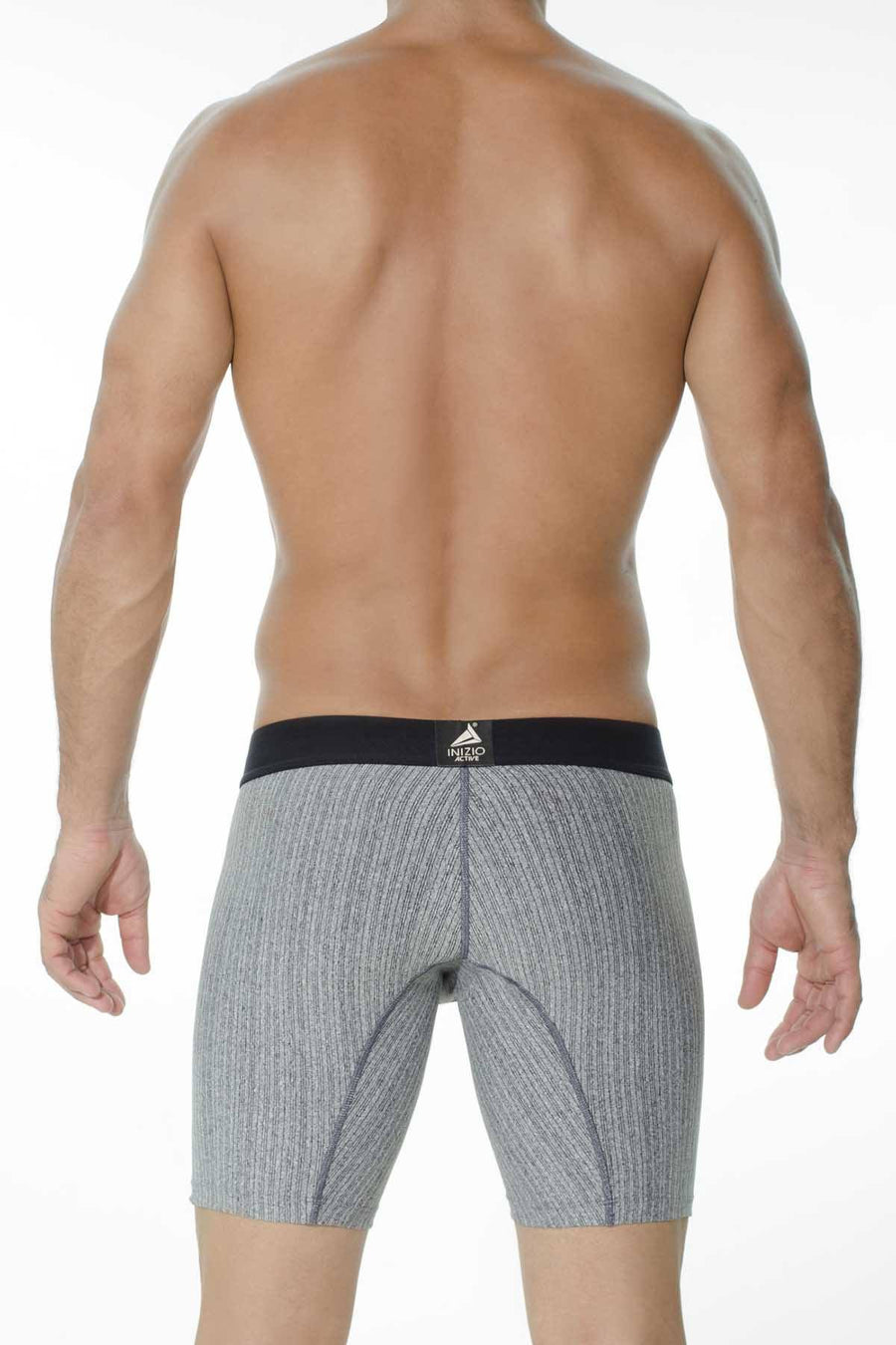 INIZIO Black Perseo Microfiber Boxer Brief