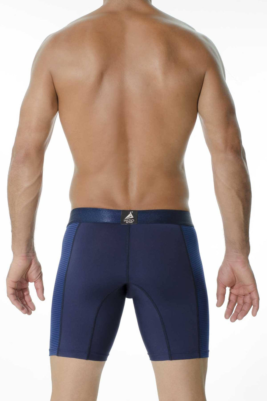 INIZIO Blue Ocam Microfiber Boxer Brief