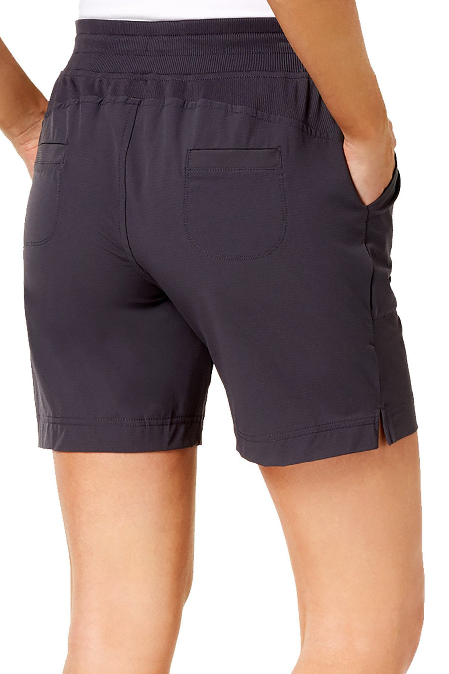 Ideology Deep Charcoal Woven Performance Short
