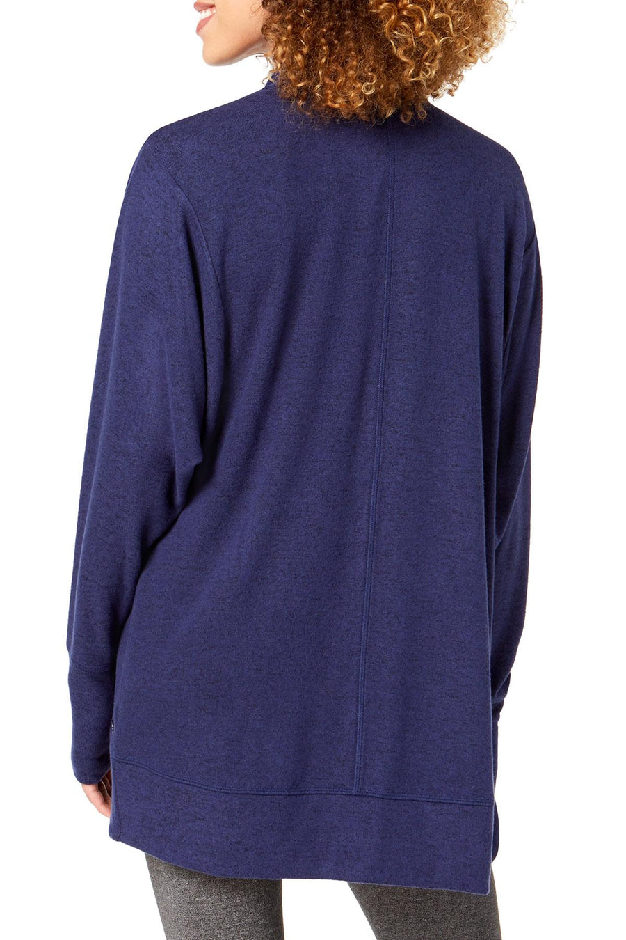 Ideology Navy Serenity Long Sleeve Wrap