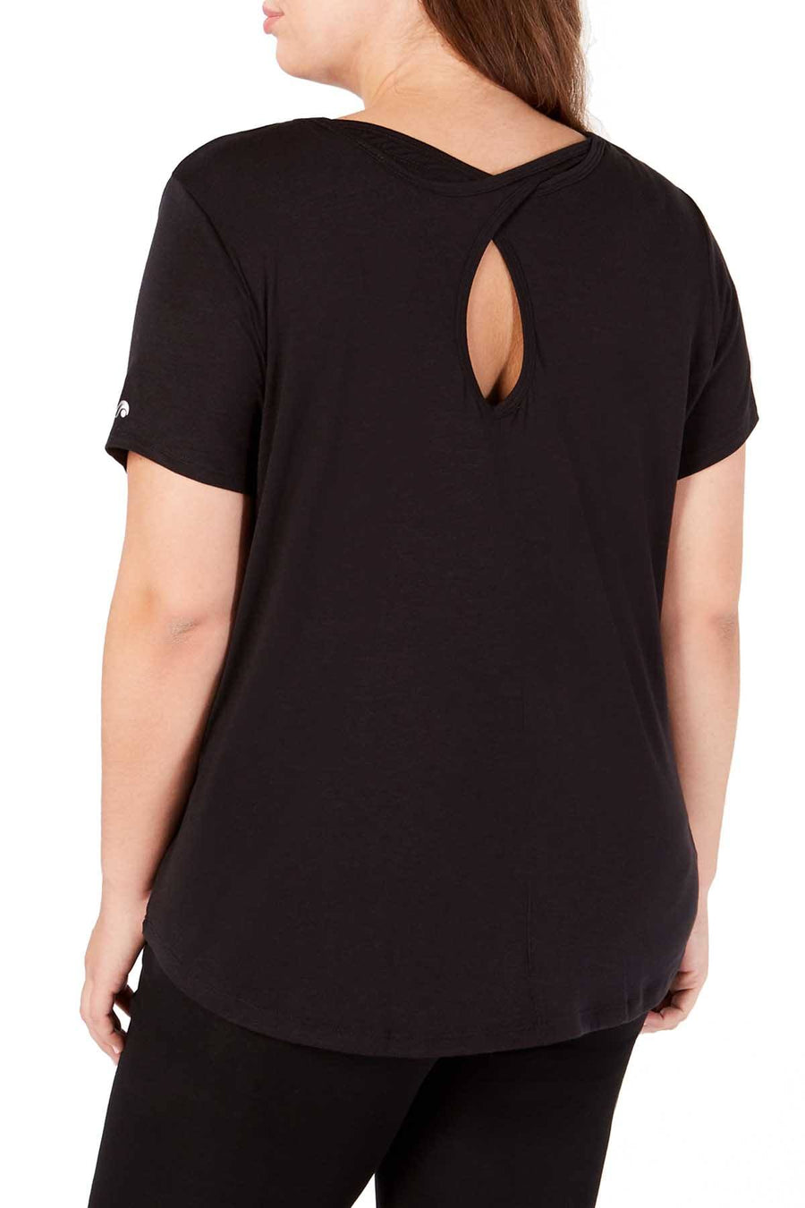 Ideology PLUS Black Noir LOVE Graphic T-Shirt