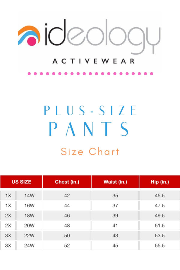Ideology PLUS Black Slimming Ankle Pant