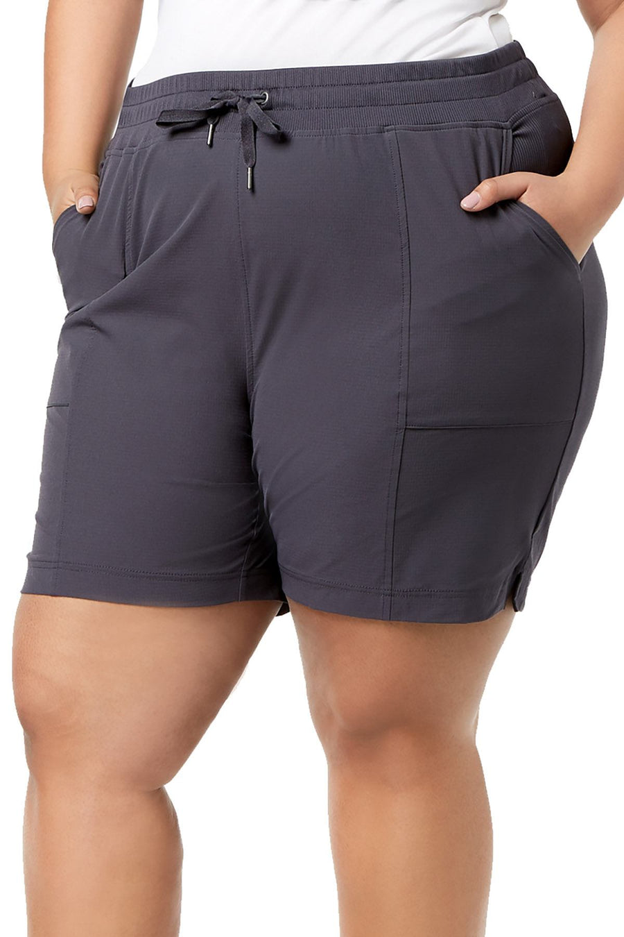 Ideology PLUS Deep Charcoal Woven Short