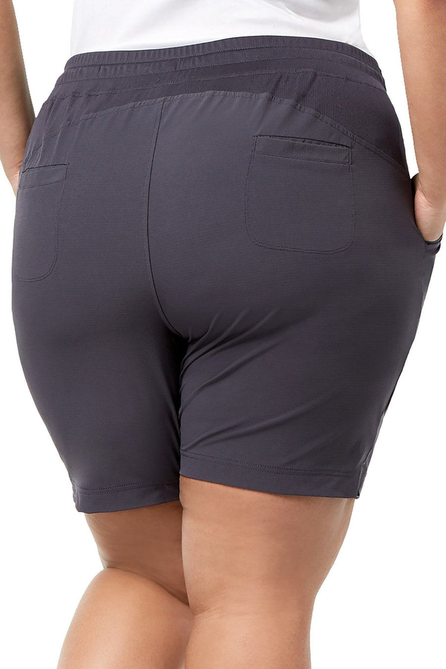 Ideology PLUS Deep Charcoal Woven Short