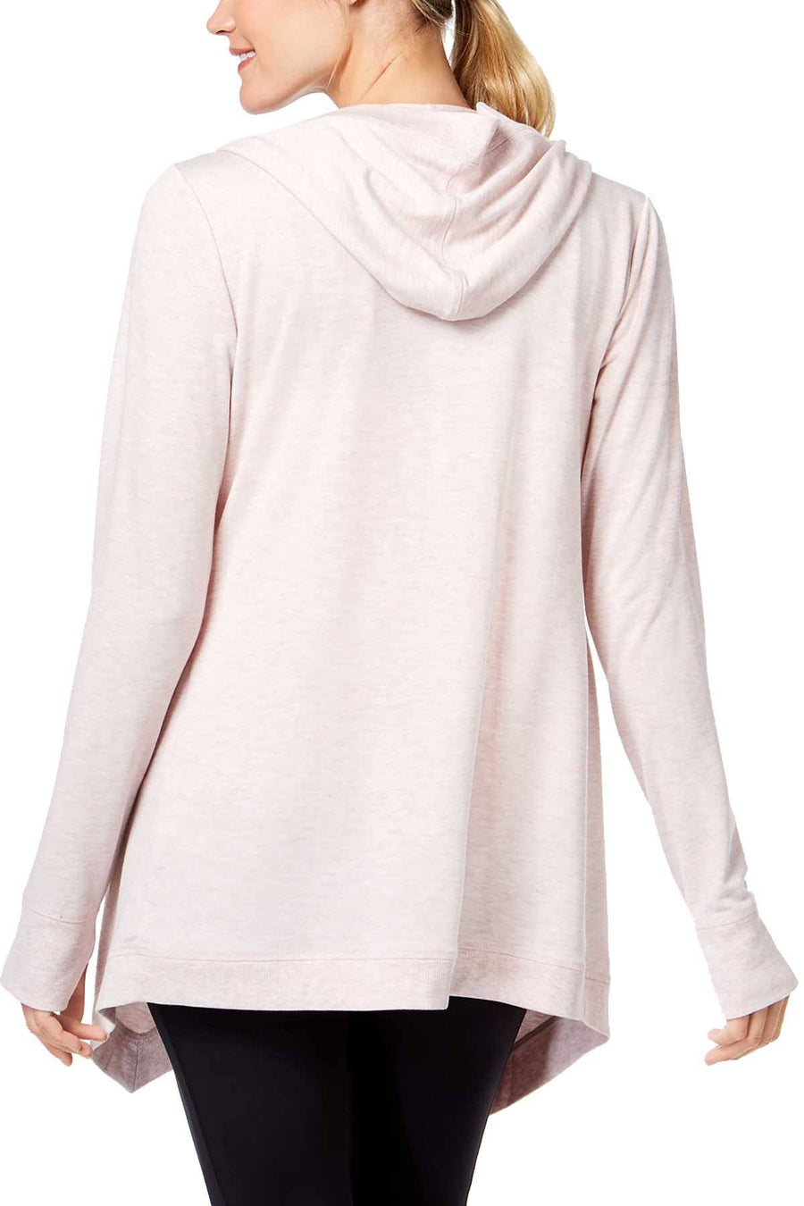 Ideology Posy Pink Heather Hooded Wrap