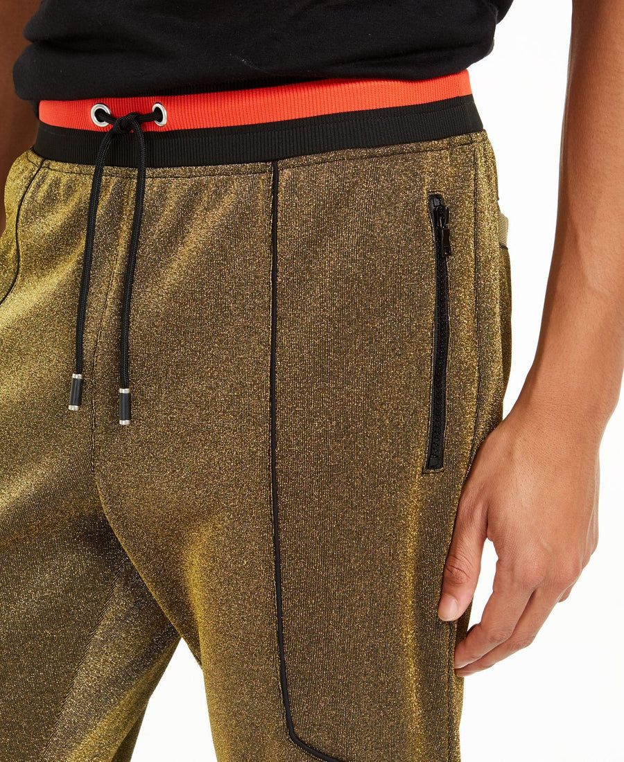 Inc International Concepts Inc Disco Jogger Pants Inc Gold