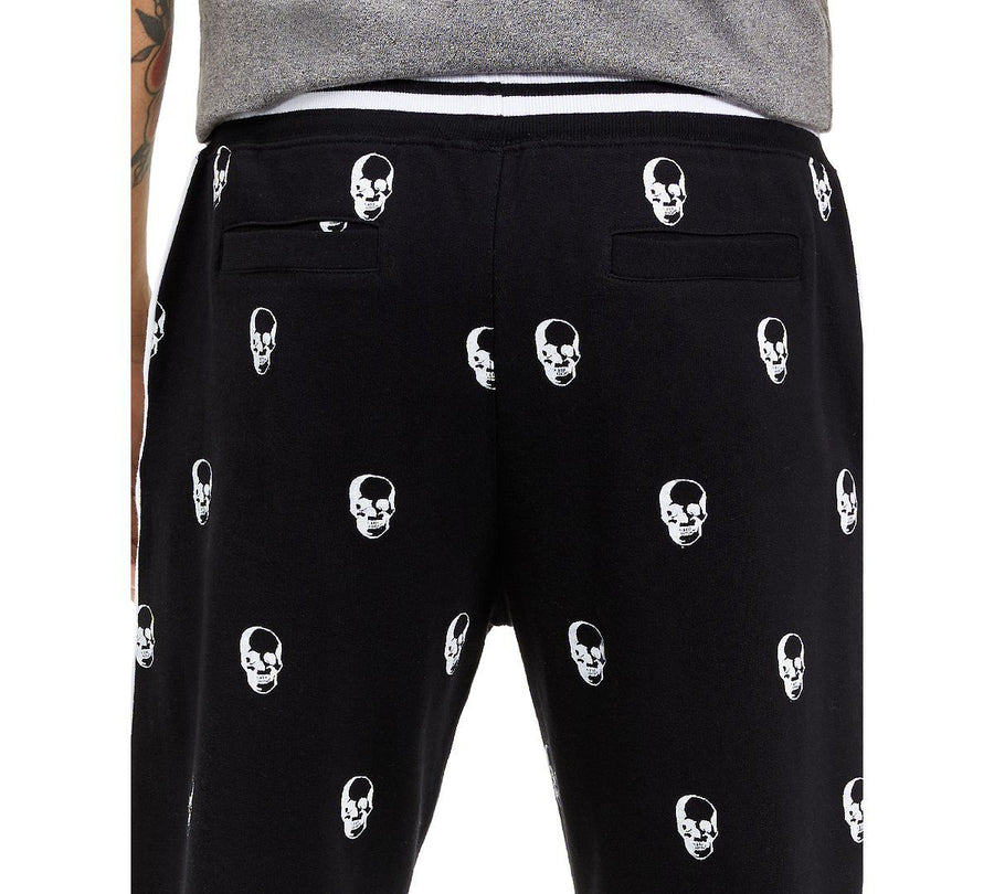 Inc International Concepts Inc Skull Jogger Pants Deep Black
