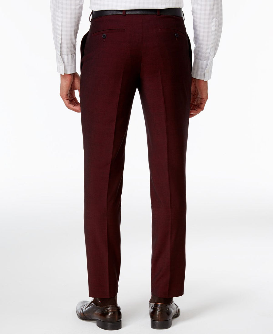 Inc International Concepts Inc Slim-fit Burgundy Pants Burgundy
