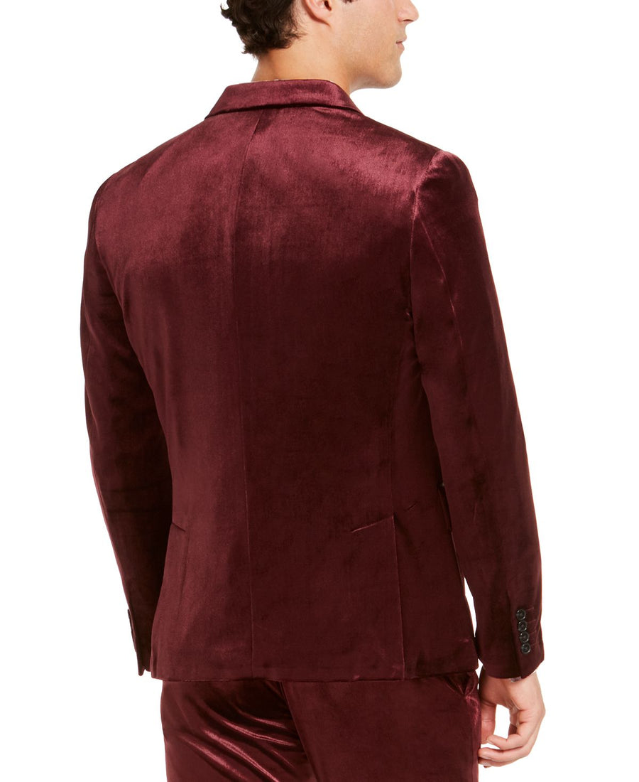 Inc International Concepts Inc Slim-fit Shiny Velvet Blazer Friar