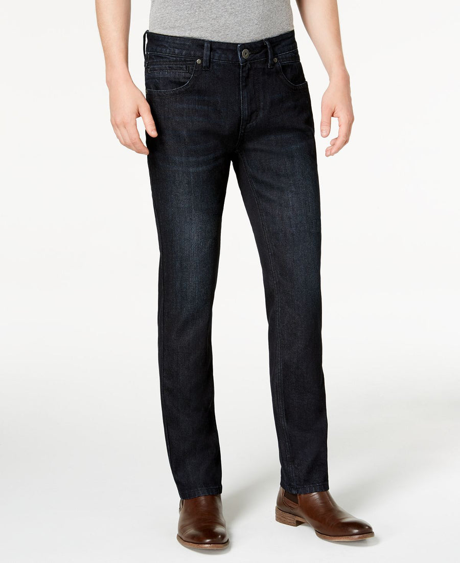 Inc International Concepts Inc Stretch Slim Straight Jeans Mantix Dark Wash