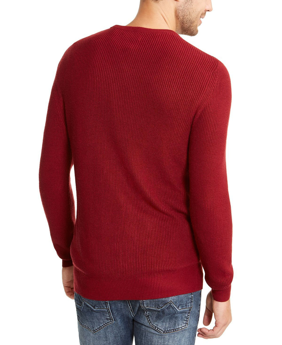 Inc International Concepts Inc Sway Textured Knit Sweater Chinese Apple