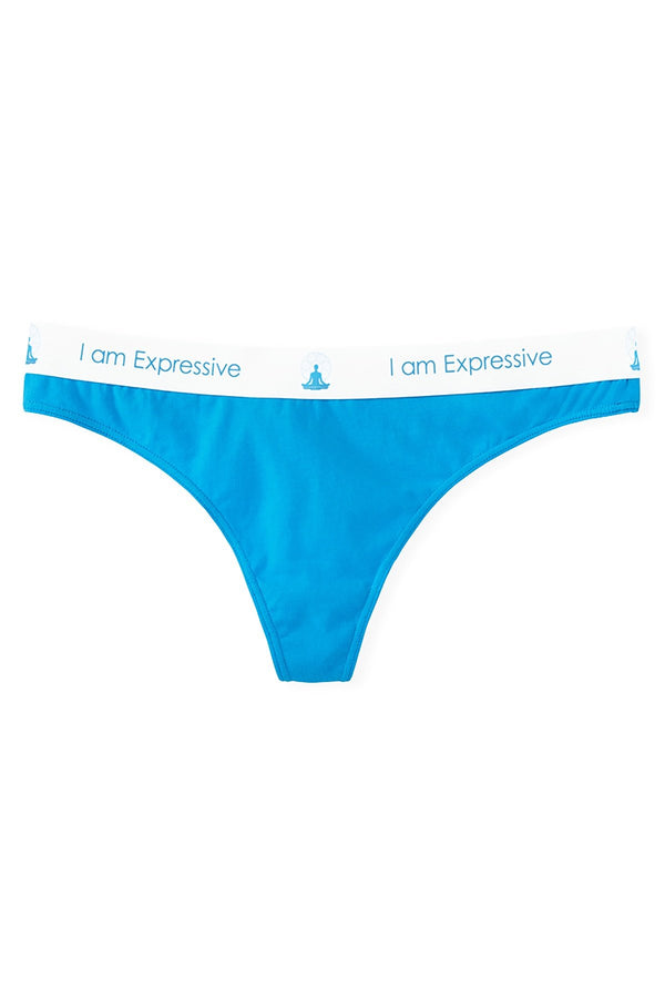 InnerBalanceWear 7-Chakra Affirmation Thong 7-Pack Set