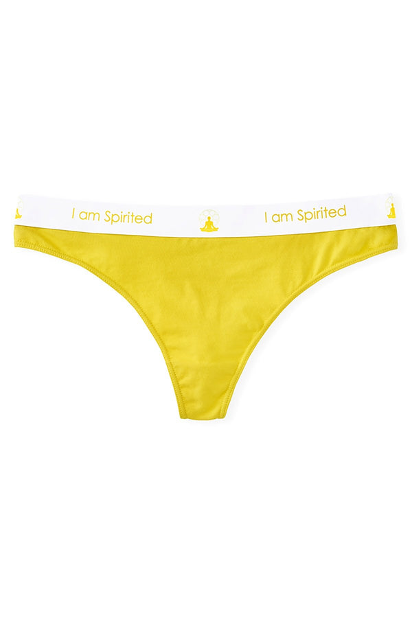 InnerBalanceWear 7-Chakra Affirmation Thong 7-Pack Set