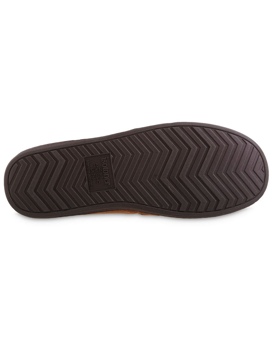 Isotoner Signature Nigel Closed Back Slipper Cognac