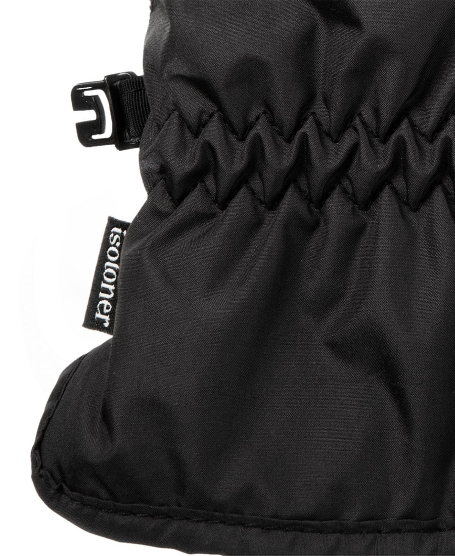 Isotoner Signature Sleek Heat Sports Gloves Black