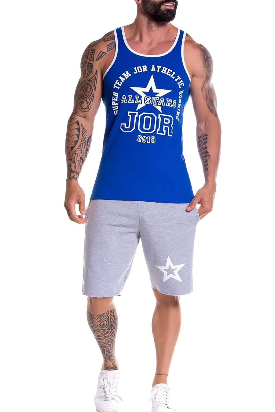 JOR Royal-Blue Boston Tank Top