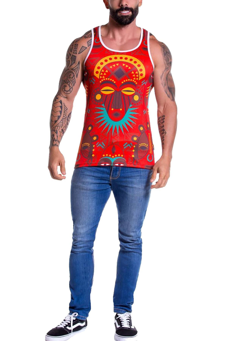 JOR Tribal Printed Tank Top